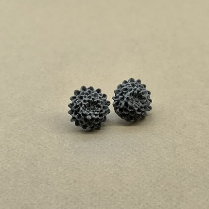Chrysanthemum Küpe - Granite