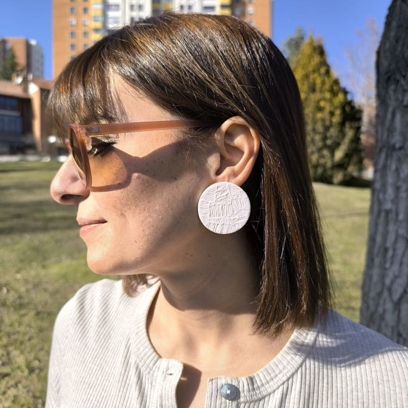 Luna Küpe - Salt White