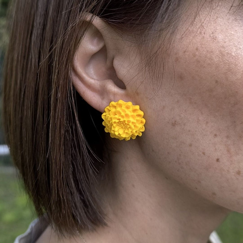 Chrysanthemum Küpe - Sunflower