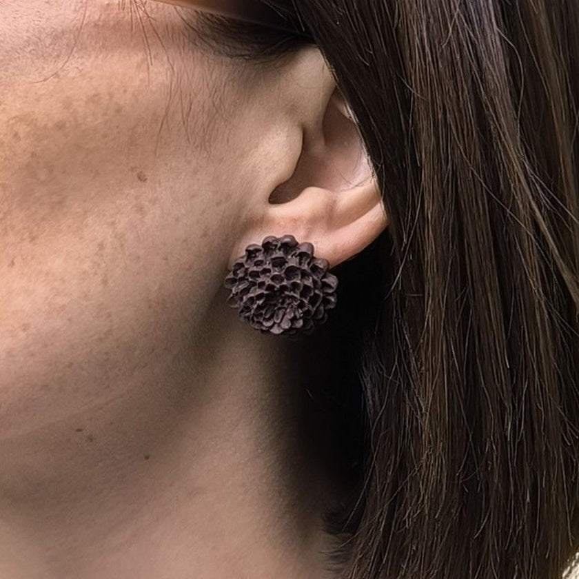 Chrysanthemum Küpe - Earth