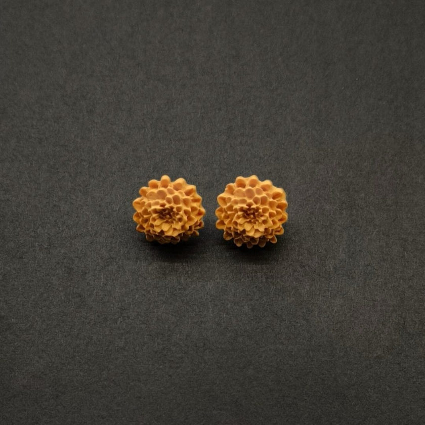 Chrysanthemum Küpe - Mango