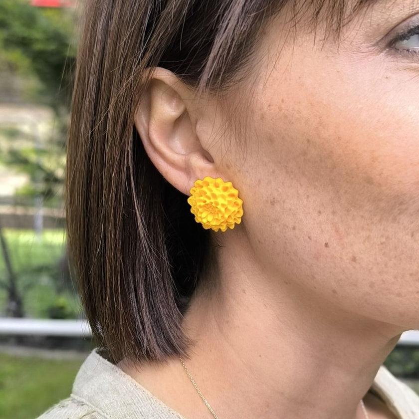 Chrysanthemum Küpe - Sunflower