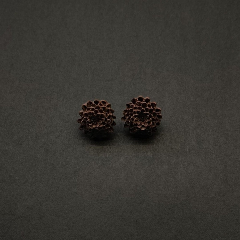 Chrysanthemum Küpe - Earth