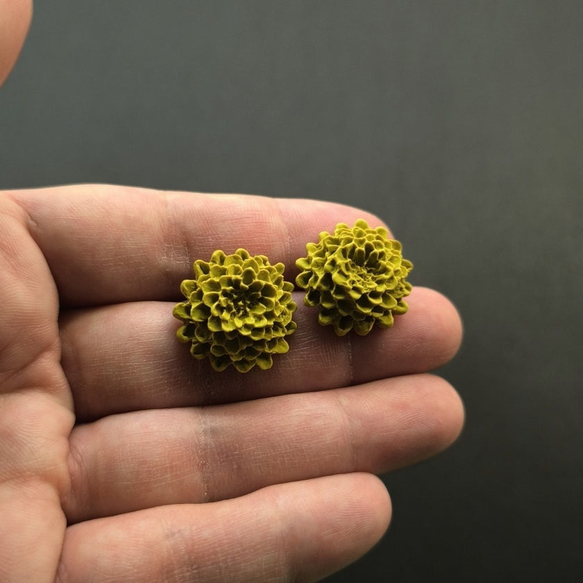 Chrysanthemum Küpe - Beach Grass