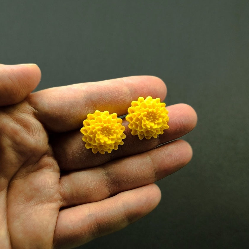 Chrysanthemum Küpe - Sunflower