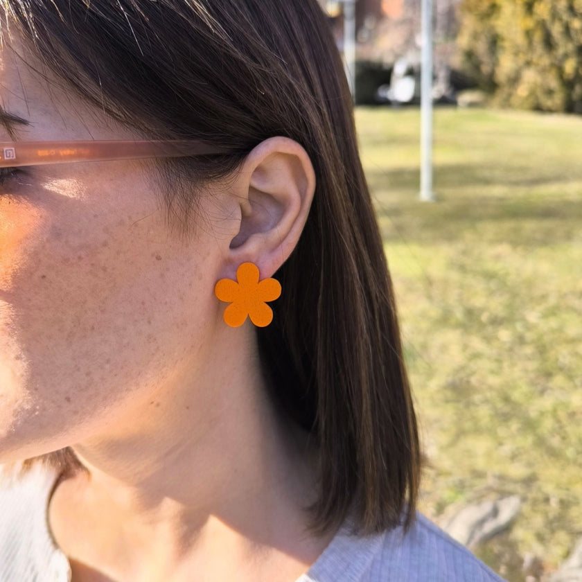 Clover Küpe - Tangerine