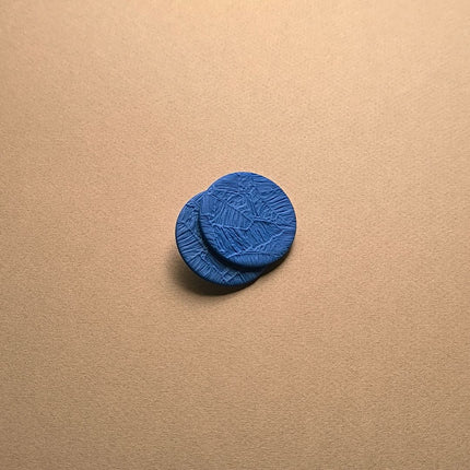 Luna Küpe - Saks Blue