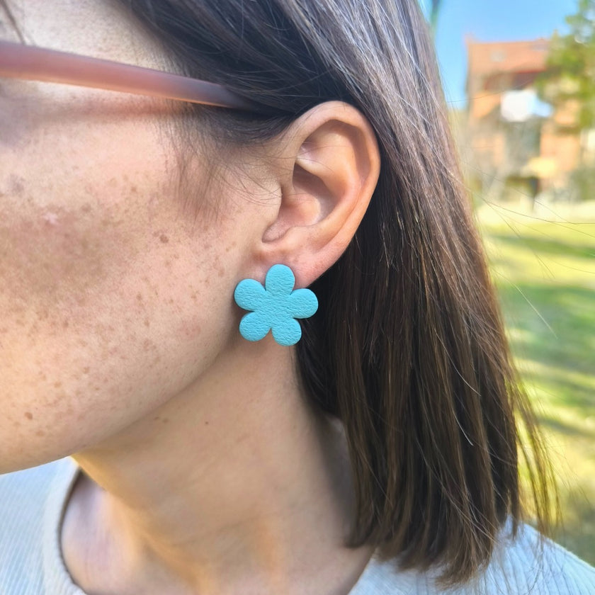 Clover Küpe - Ocean Wave