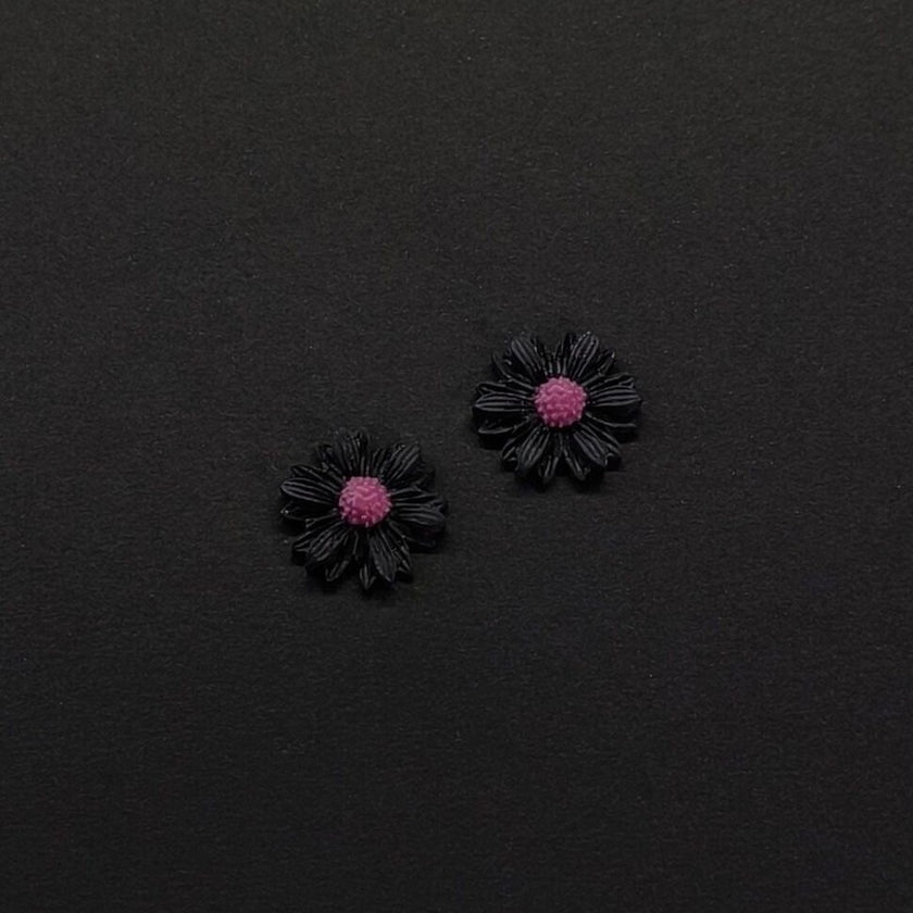 Daisy Minimalist Küpe - Night v2