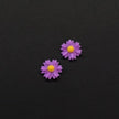 Daisy Minimalist Küpe - Lavender v2