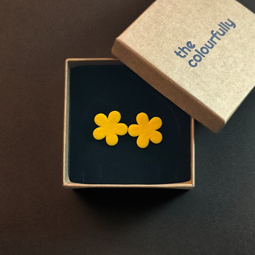 Clover Küpe - Sunflower