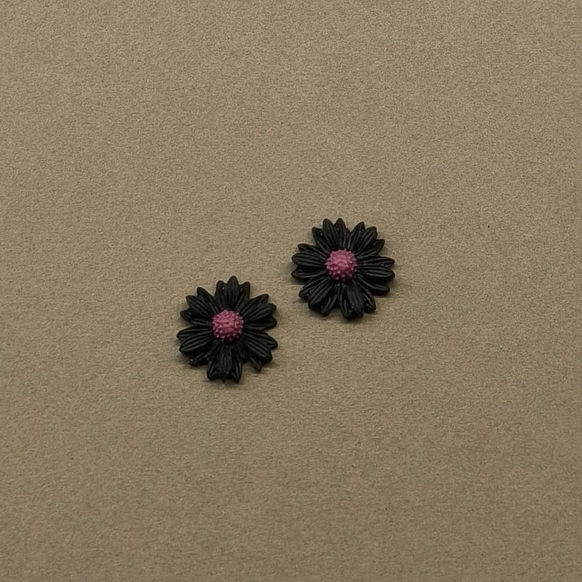 Daisy Minimalist Küpe - Night v2