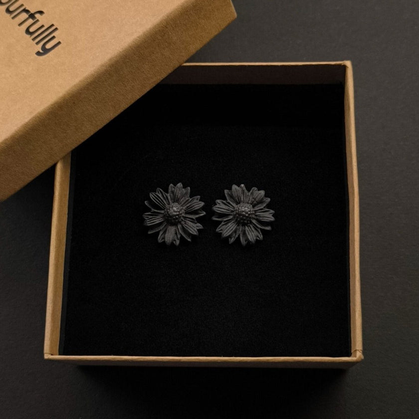 Daisy Minimalist Küpe - Night v1