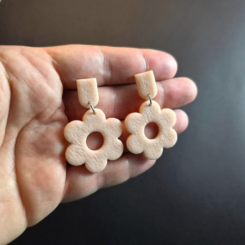 Daisy Beauty Küpe - Blush Pink