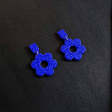 Daisy Beauty Küpe - Saks Blue