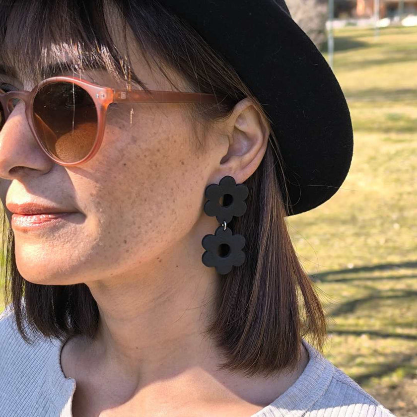 Daisy Doubles Küpe - Night