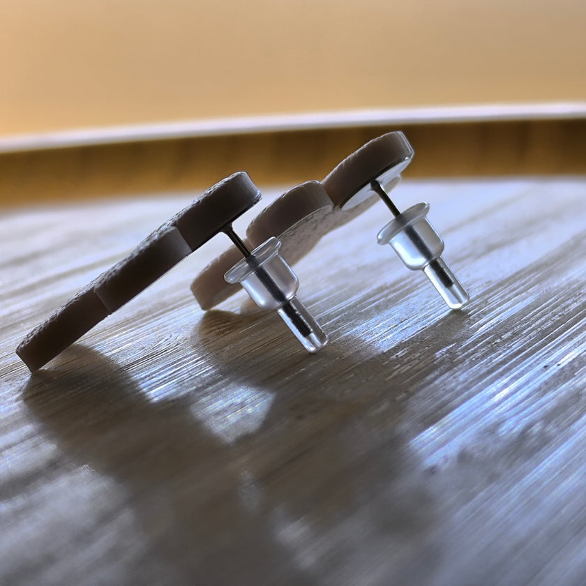 Clover Küpe - Ocean Wave