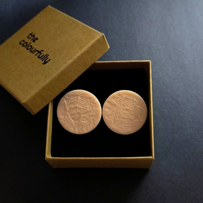 Luna Küpe - Blush Pink