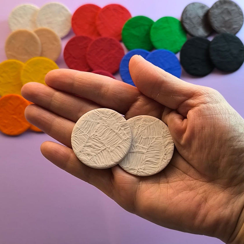 Luna Küpe - Salt White